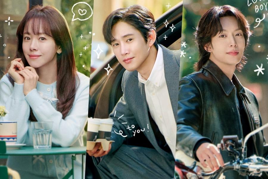 Han Ji Min, Park Sung Hoon, And Lee Ki Taek Explore Love In Different Ways In New Drama “The Practical Guide To Love” Posters