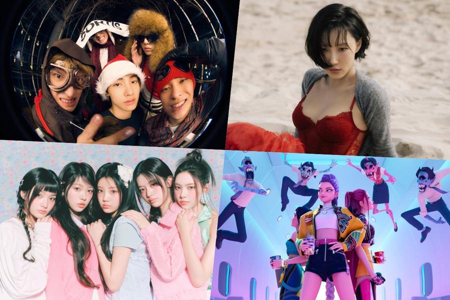 CORTIS, Hwasa, ILLIT, And HUNTR/X Top Circle Weekly Charts